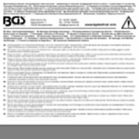 BGS Bolzenschneider mit gehärteten Backen | 300 mm