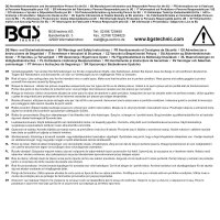 BGS Bolzenschneider mit gehärteten Backen | 600 mm