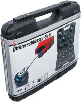 BGS Diy Ölfilterschlüssel-Satz | Antrieb Innenvierkant 10 mm (3/8") | 14-tlg.