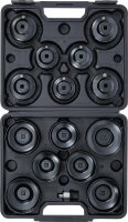 BGS Diy Ölfilterschlüssel-Satz | Antrieb Innenvierkant 10 mm (3/8") | 14-tlg.