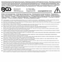 BGS Steckschlüssel-Einsatz-Satz, Zwölfkant | Antrieb Innenvierkant 12,5 mm (1/2") | SW 10 - 21 mm | 11-tlg.
