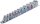 BGS Steckschlüssel-Einsatz-Satz, Sechskant | Antrieb Innenvierkant 10 mm (3/8") | SW 5/16" - 7/8" | 11-tlg.