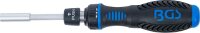 BGS Ratschen-Drehgriff für Bits, umschaltbar | Abtrieb Innensechskant 6,3 mm (1/4")