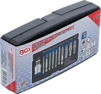 BGS Schraubenausdreher-Satz | für defektes T-Profil (für Torx) T10 - T55 | 11-tlg.