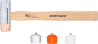 BGS Wechselkopf-Hammer | Hickory-Stiel | Ø 35 mm