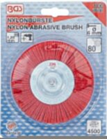 BGS Nylonbürste | 100 mm | 6 mm Schaft