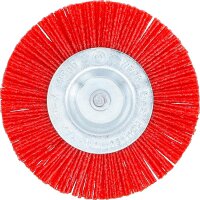 BGS Nylonbürste | 100 mm | 6 mm Schaft