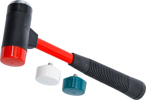 BGS Diy Wechselkopf-Hammer-Satz | Fiberglasstiel | Ø 38 mm