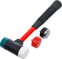 BGS Diy Wechselkopf-Hammer-Satz | Fiberglasstiel | Ø 38 mm