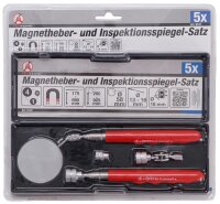 BGS Diy Magnetheber- und Inspektionsspiegel-Satz | 4-tlg.
