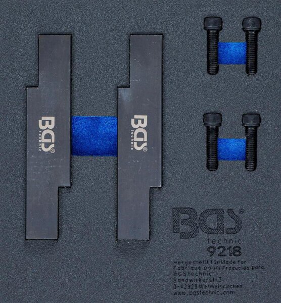 BGS Werkstattwageneinlage 1/6: Motor-Einstellwerkzeug-Satz | für Porsche Macan 3.0S / 3.6 Turbo