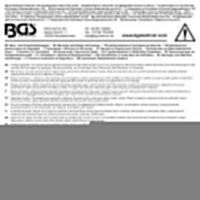 BGS Werkstattwageneinlage 1/6: Nockenwellen-Arretierwerkzeug-Satz | für Alfa Romeo 1.8l / 2.0l 16V