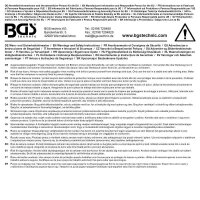 BGS Spiralbohrer-Satz | HSS-G M35 Cobaltstahl | 1 - 10 mm | 19-tlg.