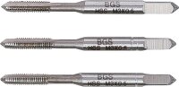 BGS Gewindebohrer-Satz | Vor-, Mittel- und Fertigschneider | HSS-G | M3 x 0,5 | 3-tlg.