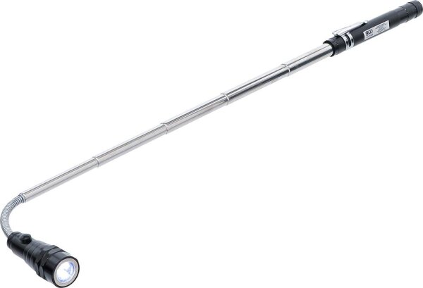BGS Ausziehbare LED-Leuchte mit Magnetheber | "2-IN-1"