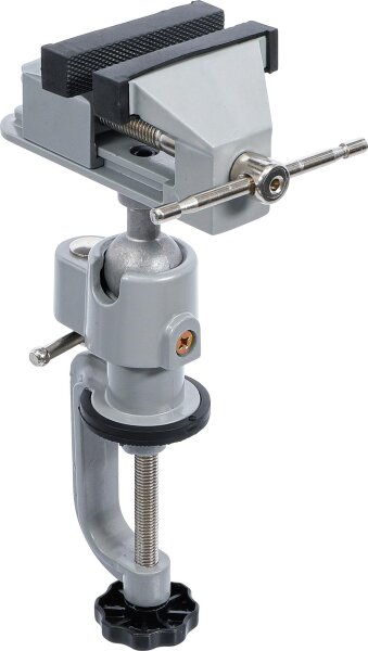 BGS Diy Tisch-Schraubstock | schwenkbar | Backen 70 mm