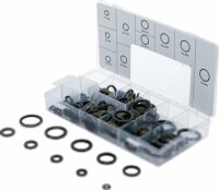 BGS Dichtring-Sortiment | Metall | mit Gummi-Dichtwulst |...