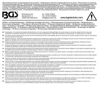 BGS Steckschlüssel-Einsatz-Satz | Keil-Profil (für RIBE) M6S, M8S, M12S | 3-tlg.