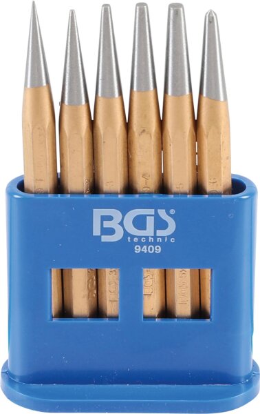 BGS Durchtreiber-/ Körner-Satz | 120 mm | 1 - 5 mm | 6-tlg.