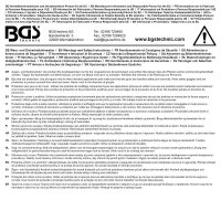 BGS Druckluft-Ausblaspistole | mit 3 Aufsätzen