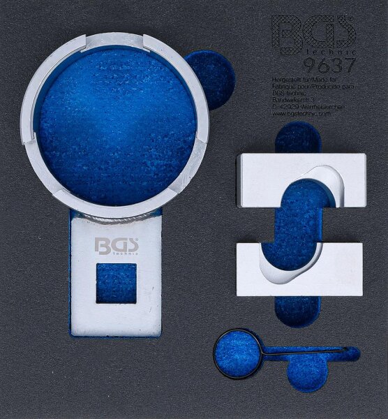 BGS Werkstattwageneinlage 1/6: Motor-Einstellwerkzeug-Satz | für GM, Opel, Saab 2.0 Turbo