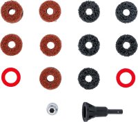 BGS Radnabenschleifer-Satz | für Stehbolzen und Radmutternbolzen | 14-tlg.