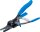 BGS Schlauch-Abstreifzange | arretierbar | 202 mm