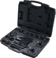 BGS Diy Druckluft-Bremsenentlüfter- und Adapter-Satz | 17-tlg.