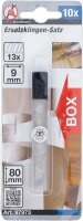 BGS Diy Ersatzklingen-Satz | 9 mm | 10-tlg.