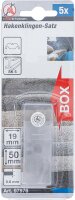 BGS Diy Hakenklingen-Satz | 19 mm | 5-tlg.