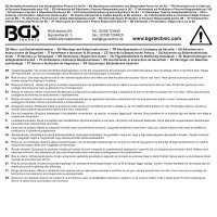 BGS Werkstattwageneinlage 1/3: Doppelgelenk-Sprengringzangen-Satz | auswechselbare Spitzen | 345 mm