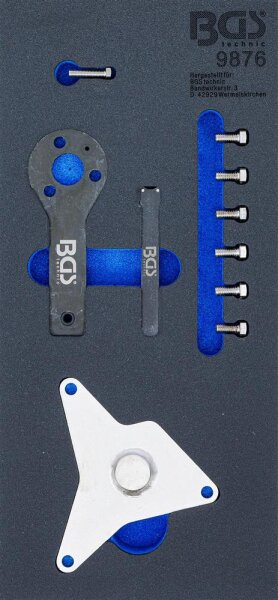 BGS Werkstattwageneinlage 1/3: Motor-Einstellwerkzeug-Satz | für Alfa Romeo, Fiat 1.4 MultiAir