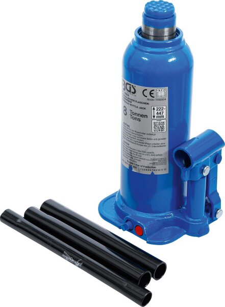 BGS Hydraulischer Flaschen-Wagenheber | 8 t
