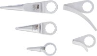 BGS Schneidmesserset für Druckluft-Ausglaser | für Art. 3218, 9291 | 5-tlg.
