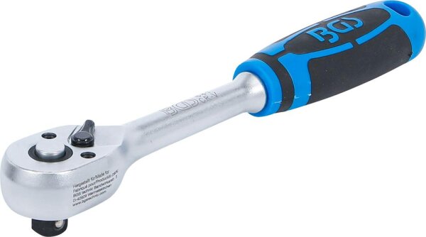 BGS Umschaltknarre | gerade Ausführung | feinverzahnt | Abtrieb Außenvierkant 10 mm (3/8")