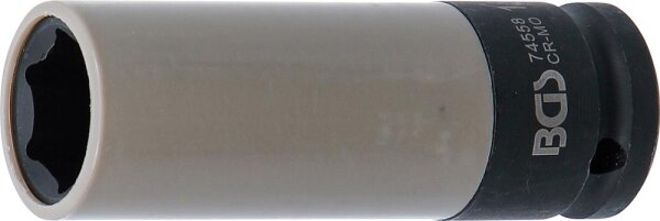 BGS Kraft-Schoneinsatz | Antrieb Innenvierkant 12,5 mm (1/2") | SW 18,5 mm