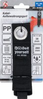 BGS Diy Kabel-Aufbewahrungsgurt | verstellbar | 38 x 260 mm