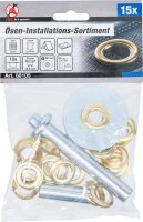 BGS Diy Ösen-Installations-Sortiment | 15-tlg.