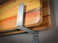 BGS Diy Wandhaken-Satz | für Festzeltgarnituren | 4-tlg.