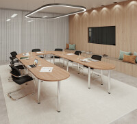 Schreibtisch Tisch höheneinstellbar VSETK 329cm