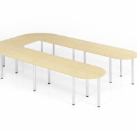 Schreibtisch Tisch höheneinstellbar VSETK 380cm