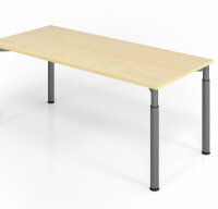 Schreibtisch Tisch höheneinstellbar VYS 180cm
