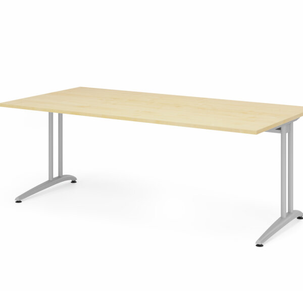 Schreibtisch Tisch feste Höhe VBS 200cm
