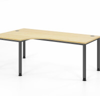 Schreibtisch Tisch höheneinstellbar VHS 200cm