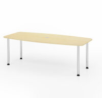 Schreibtisch Tisch höheneinstellbar VKT 220cm