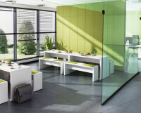 Schreibtisch Tisch feste Höhe VMP 130cm