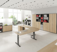 Schreibtisch Tisch höheneinstellbar VOS 140cm