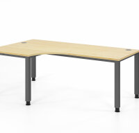 Schreibtisch Tisch höheneinstellbar VQS 200cm