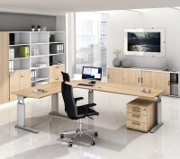 Schreibtisch Tisch höheneinstellbar VUS 160cm