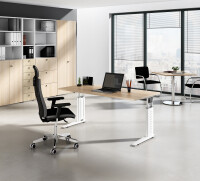 Schreibtisch Tisch höheneinstellbar VUS 160cm